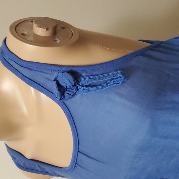 M silk cotton blend biased cut slouch pockets light flowy made in Italy frock - Picture 4 of 8